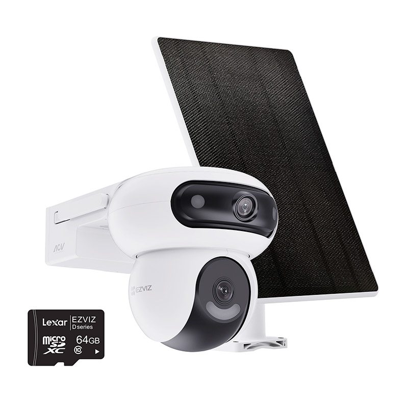 Pack Camera De Securite Ezviz Hb90 4mp 2k+ Avec Panneau Solaire Et Carte Msd 64go Bon état -  reconditionné disponible sur Electro Depot